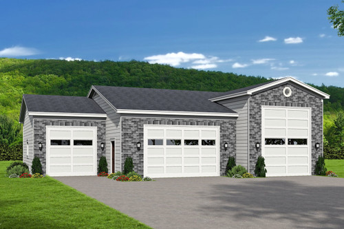 Traditional House Plan - 35493 - Front Exterior