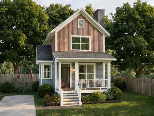 Cottage House Plan - 35666 - Front Exterior