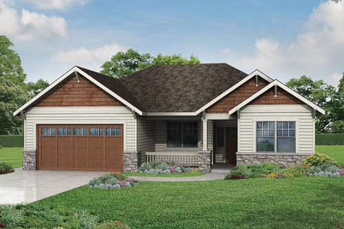 Cottage House Plan - Northfield 36788 - Front Exterior