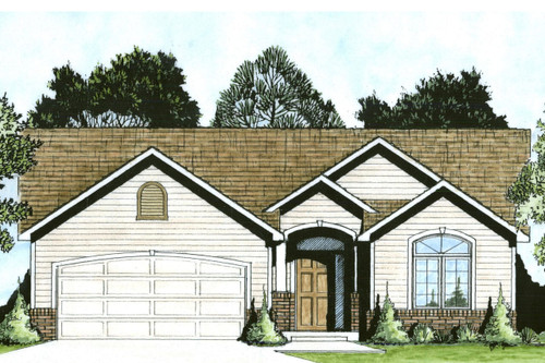Traditional House Plan - 37676 - Front Exterior