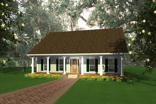 Country House Plan - 39089 - Front Exterior