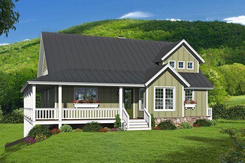 Country House Plan - Liberty Belle 39669 - Front Exterior