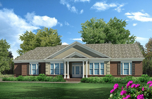 Traditional House Plan - 39843 - Front Exterior