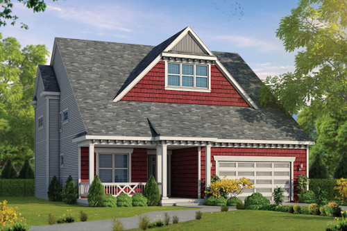 Craftsman House Plan - Porsha 40212 - Front Exterior