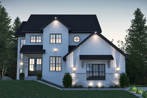Modern House Plan - Sunny Haven 3 40533 - Front Exterior