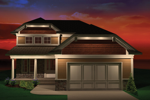 Craftsman House Plan - 40557 - Front Exterior