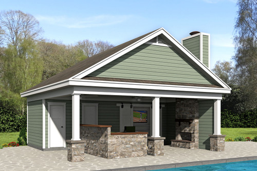 Traditional House Plan - 41073 - Front Exterior