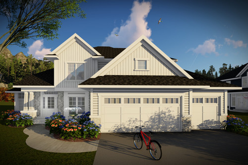 Traditional House Plan - 41350 - Front Exterior