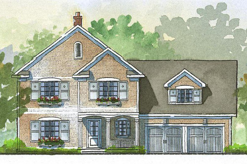 Traditional House Plan - Lenox 42031 - Front Exterior