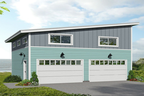 Modern House Plan - West Olive 42929 - Front Exterior