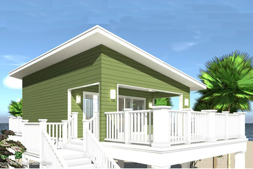 Cottage House Plan - Hatch 43712 - Front Exterior