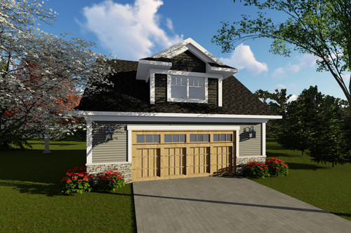 Traditional House Plan - 43770 - Front Exterior