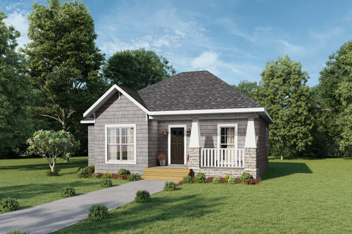Country House Plan - 44525 - Front Exterior
