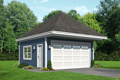 Traditional House Plan - Webster 45037 - Front Exterior