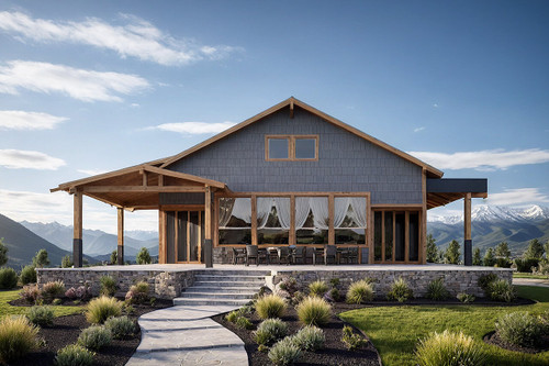 Bungalow House Plan - Kent 45046 - Right Exterior