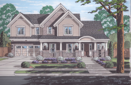 Traditional House Plan - Aubrey 46310 - Front Exterior