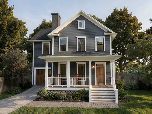 Country House Plan - 46674 - Front Exterior