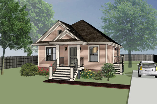 Country House Plan - 47357 - Front Exterior