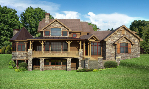 Country House Plan - Tennessee 47652 - Front Exterior