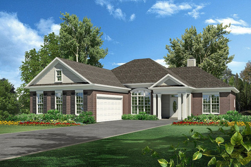 Ranch House Plan - 48156 - Front Exterior