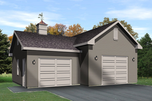 Traditional House Plan - 49365 - Front Exterior