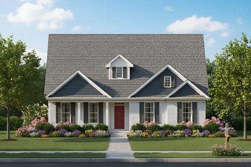 Traditional House Plan - 50981 - Front Exterior