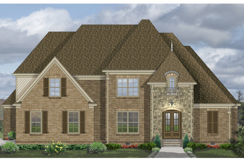 European House Plan - 51317 - Front Exterior
