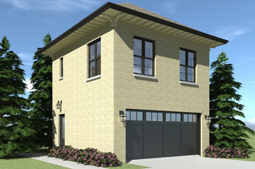 Traditional House Plan - Marietta Garage 52060 - Front Exterior