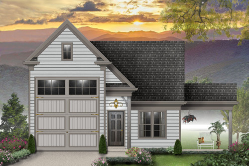 Cottage House Plan - 52095 - Front Exterior