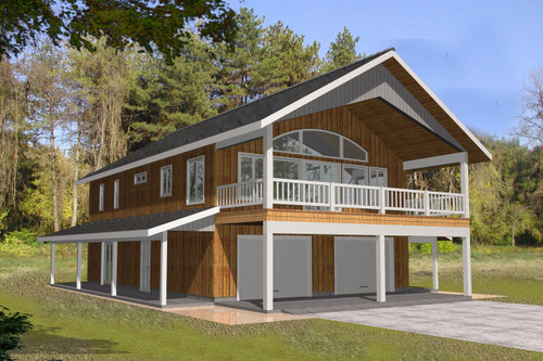 Traditional House Plan - 52380 - Front Exterior