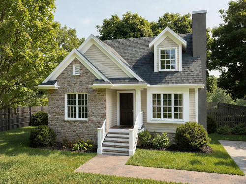 Country House Plan - 52613 - Front Exterior