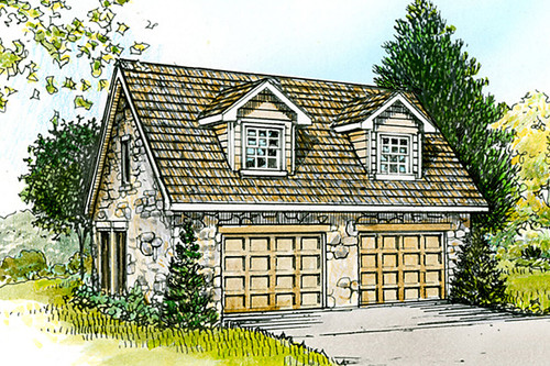 Country House Plan - Driftwood 53630 - Front Exterior