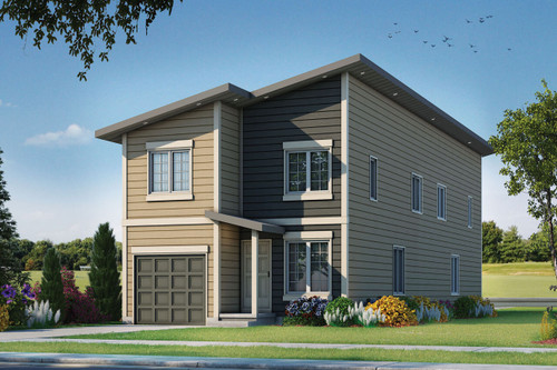 Modern House Plan - McAdoo 55248 - Front Exterior