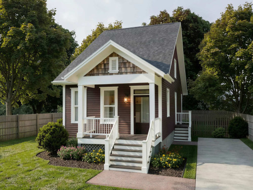 Cottage House Plan - 55562 - Front Exterior