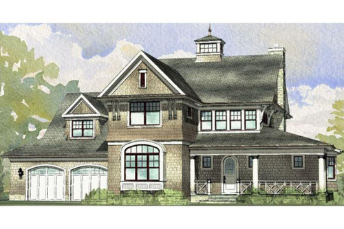 Cape Cod House Plan - Northbridge 56680 - Front Exterior