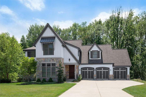Tudor House Plan - Oakwood 56720 - Front Exterior