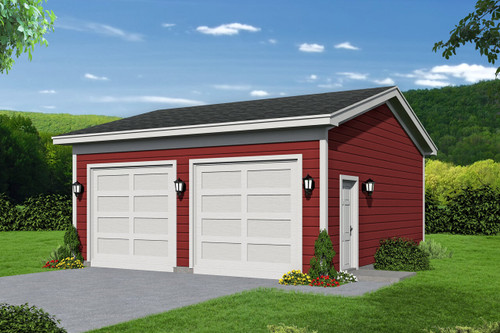 Traditional House Plan - 57007 - Front Exterior