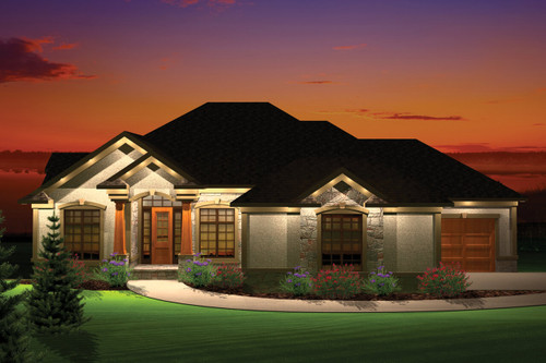 Traditional House Plan - 58060 - Front Exterior