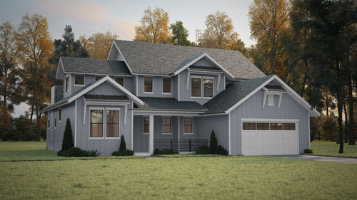 Country House Plan - Turkey Creek 58716 - Front Exterior