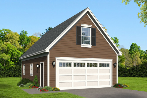 Traditional House Plan - 61405 - Front Exterior