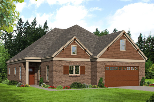 Classic House Plan - 62688 - Front Exterior