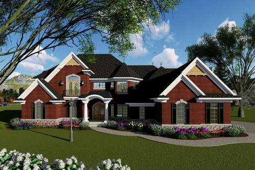 Classic House Plan - 63224 - Front Exterior