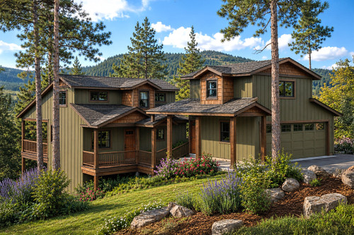 Craftsman House Plan - Roosevelt 63783 - Front Exterior