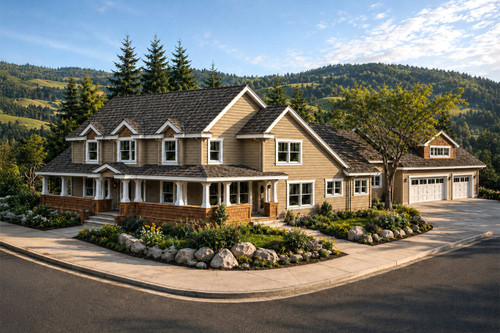Country House Plan - Coburg 64002 - Front Exterior