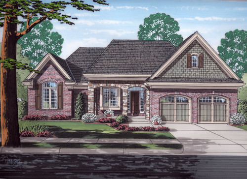 European House Plan - Southwood 65425 - Front Exterior