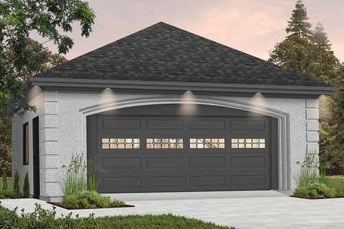 European House Plan - Utopia 66667 - Front Exterior