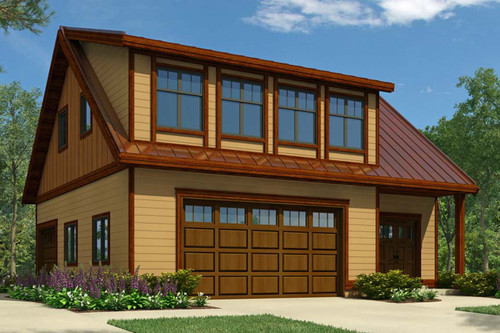 Craftsman House Plan - 66679 - Front Exterior