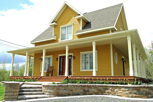 Farmhouse House Plan - Cumberland 67089 - Front Exterior
