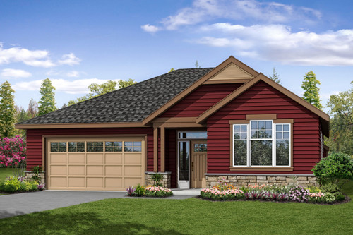 Country House Plan - Manzanita 67176 - Front Exterior