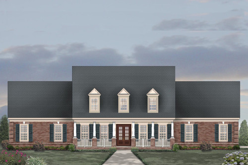 Country House Plan - 68322 - Front Exterior